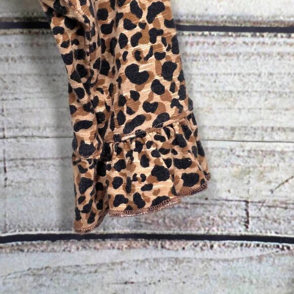 Maurices XL Leopard Print Long Sleeve Tunic Top - Picture 2 of 7